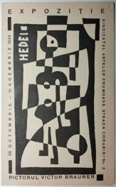 catalog EXPOZIȚIE PICTORUL VICTOR BRAUNER